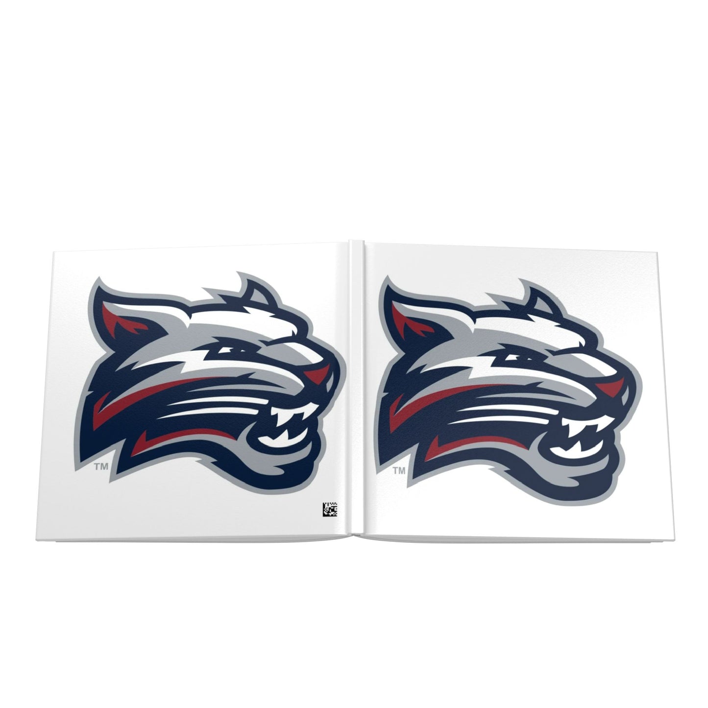 Wildcat Logo Hardcover Photo Book — Custom Sports Team Memory Album