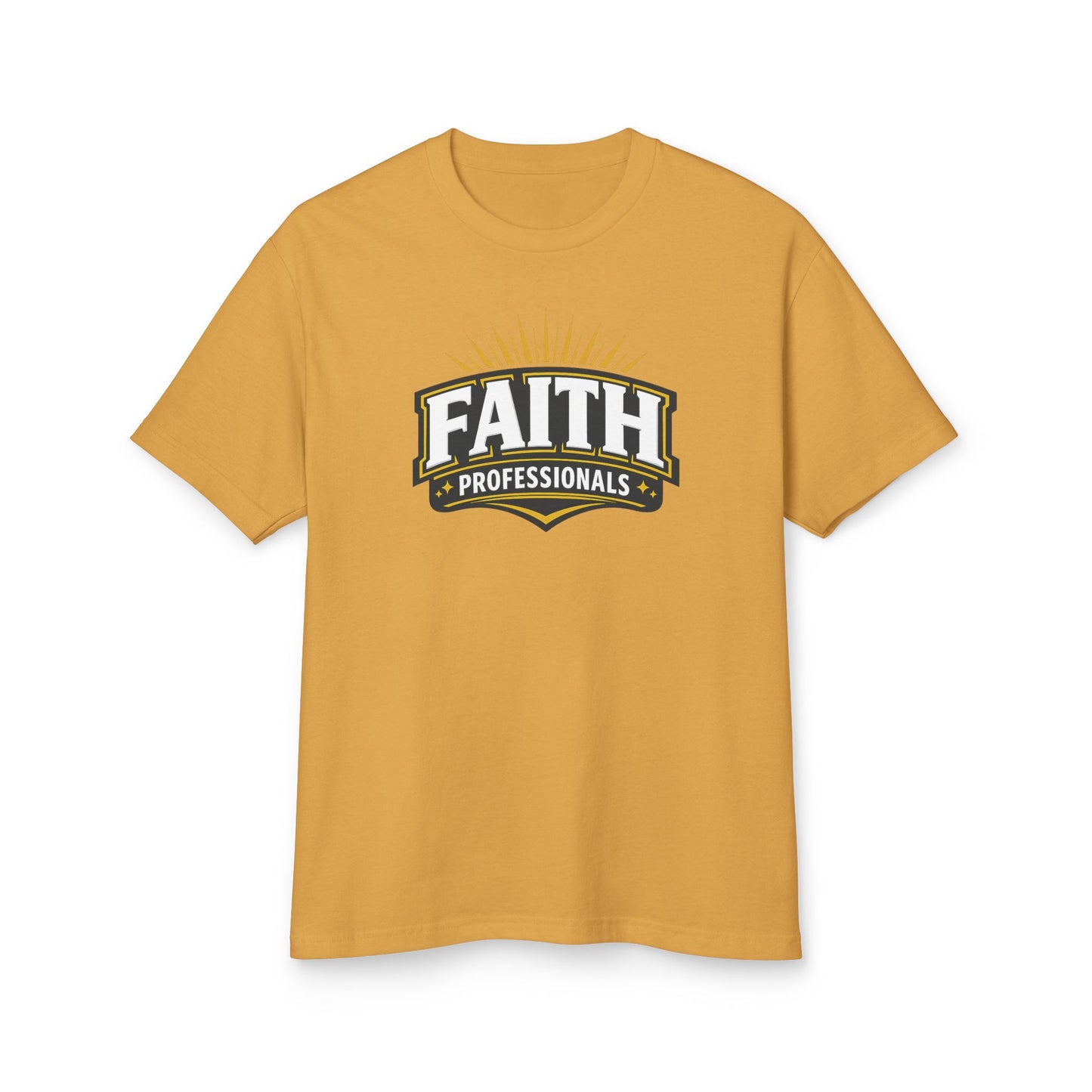 Faith Professionals T-Shirt — Vintage Crest Christian Tee