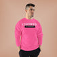 Crewneck Sweatshirt — "Certified by Experience" Minimal Graphic