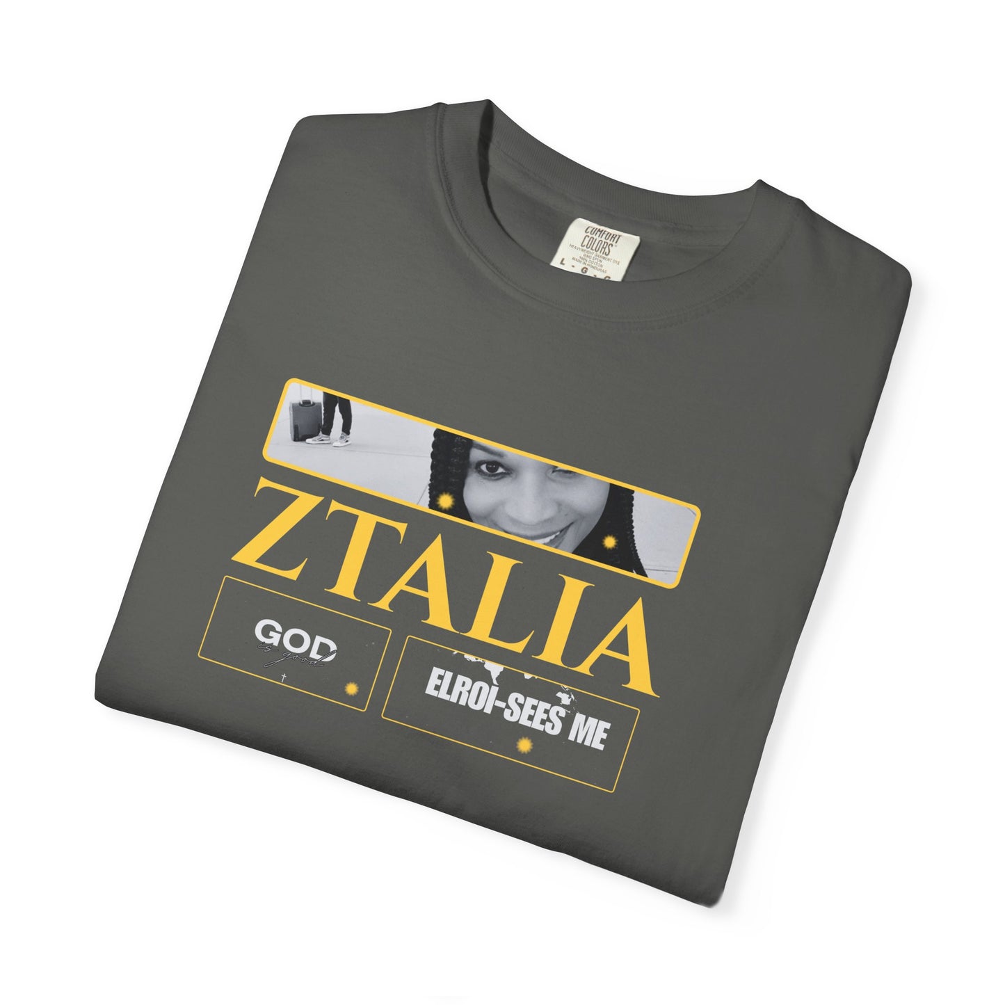 Ztalia Brand T-Shirt — Minimal Photo Logo Tee