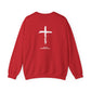 Crewneck Sweatshirt — "Skilled, Called, Empowered" Colorful Watercolor Design