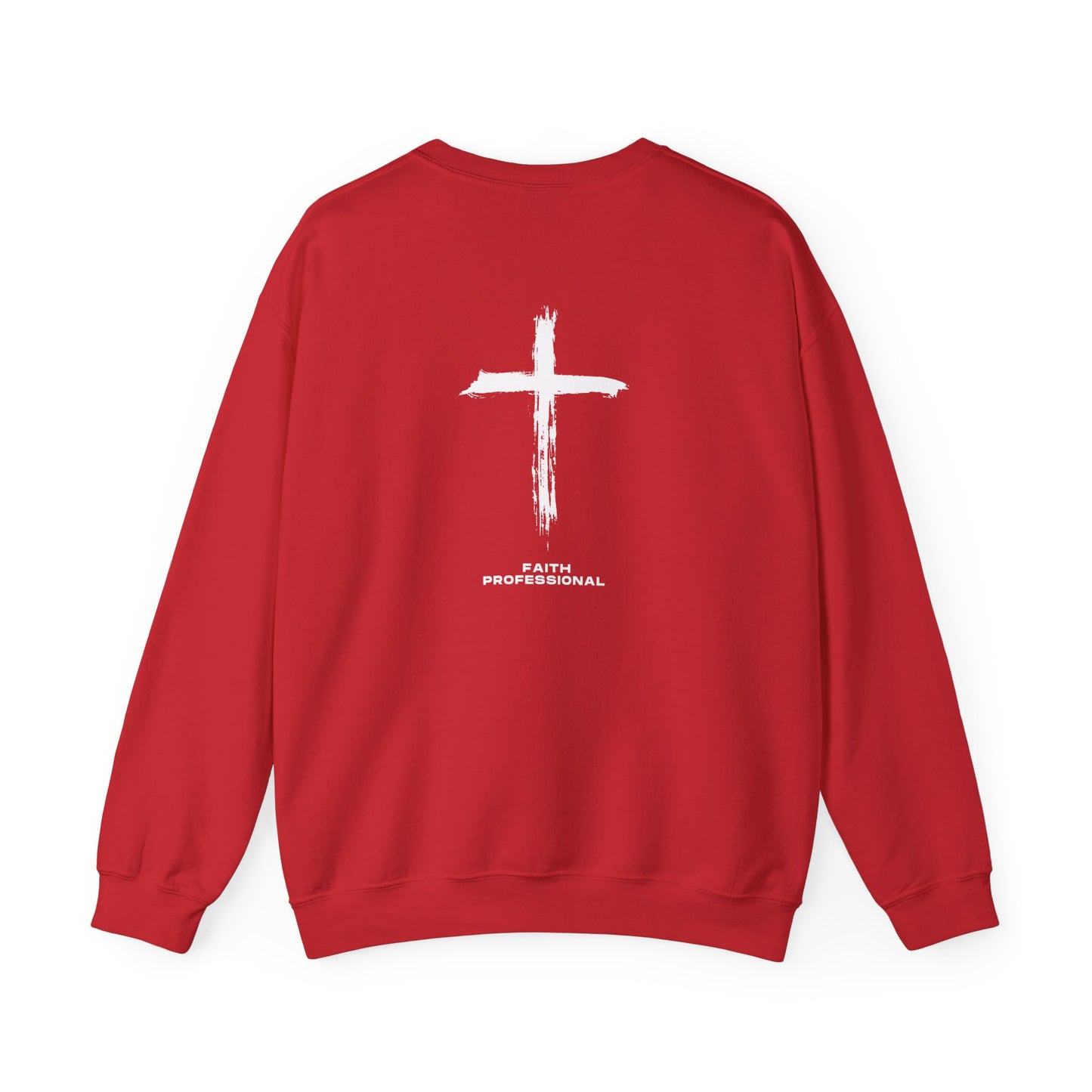 Crewneck Sweatshirt — "Skilled, Called, Empowered" Colorful Watercolor Design