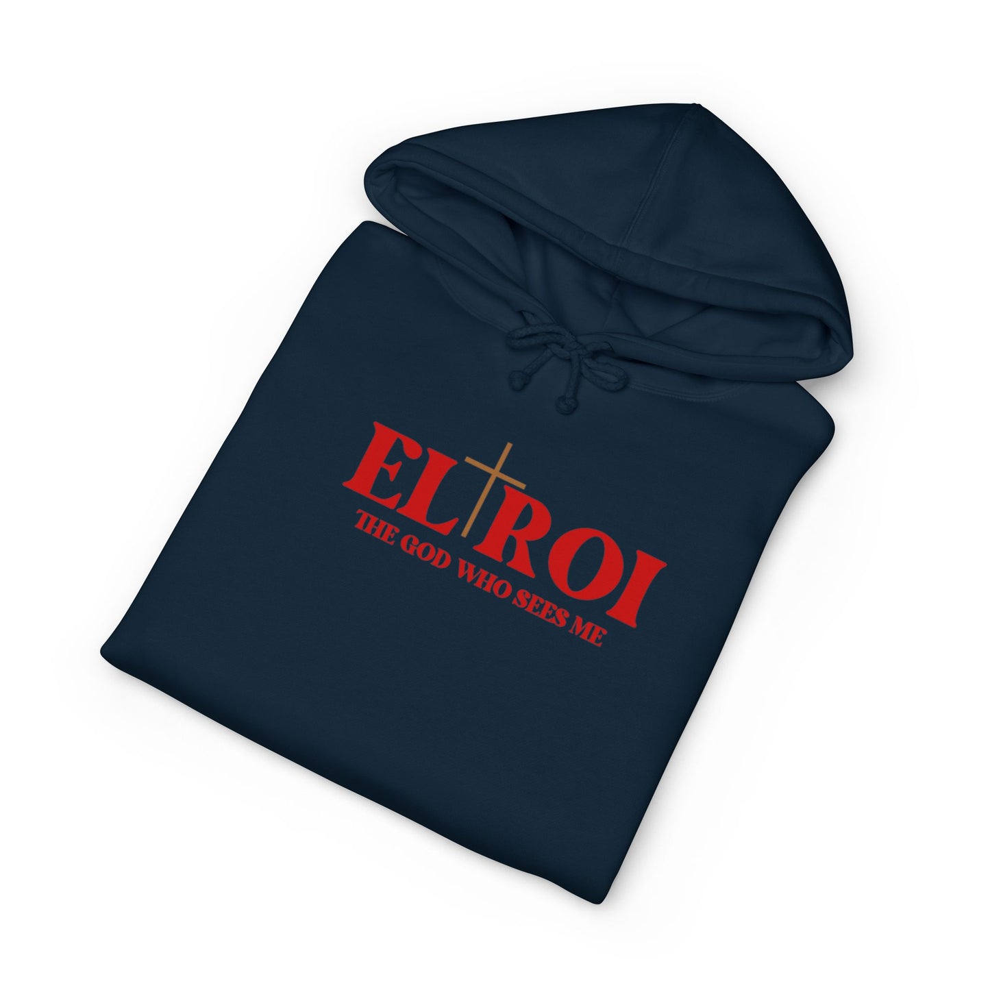 El Roi Hoodie — 'The God Who Sees Me' Christian Faith Pullover