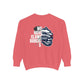 Bobcat Logo Sweatshirt — Retro Distressed Crewneck