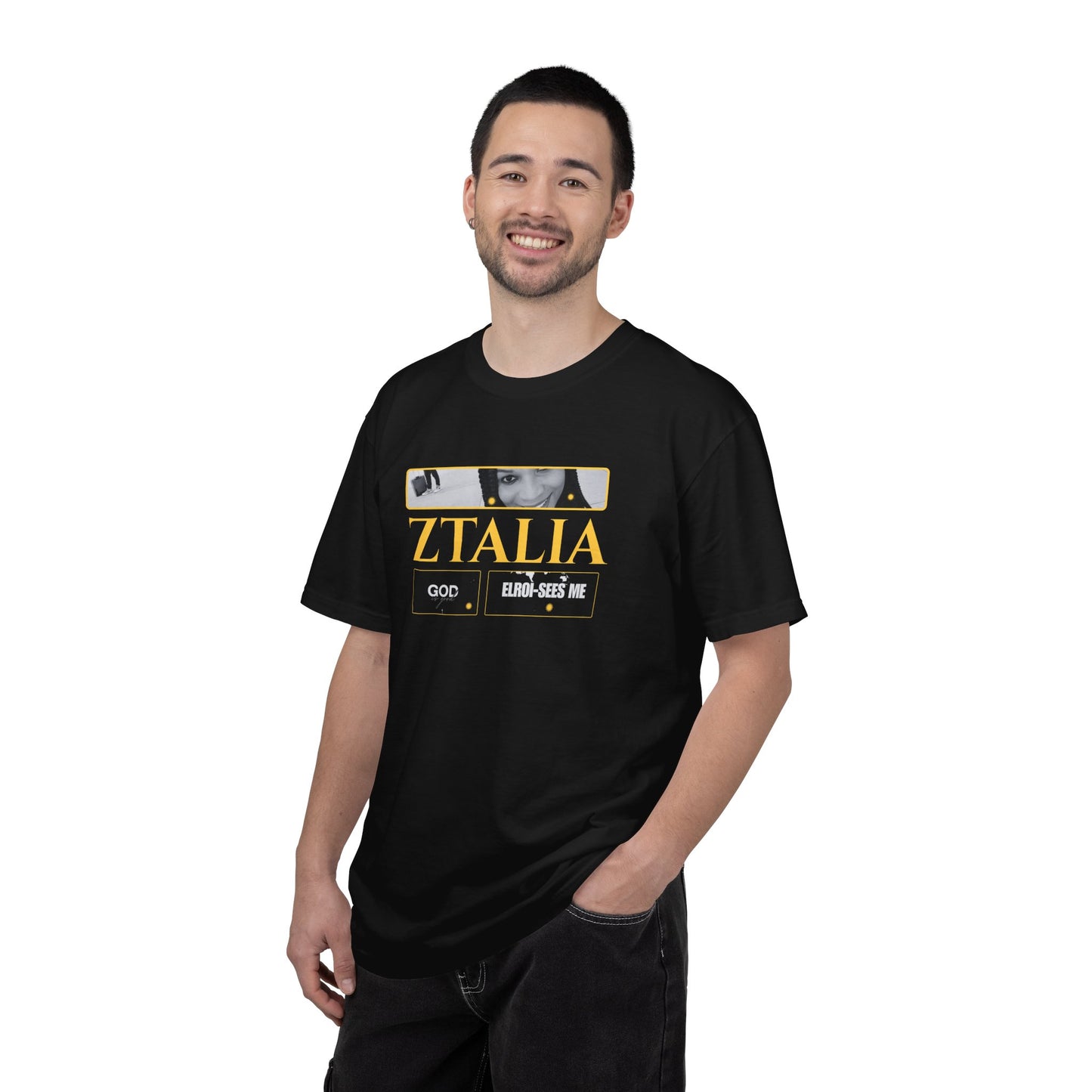 Ztalia Brand T-Shirt — Minimal Photo Logo Tee