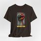 AfriBurkina Faso Flag Fist T-Shirt — Patriotic Map Back Tee