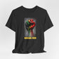 AfriBurkina Faso Flag Fist T-Shirt — Patriotic Map Back Tee