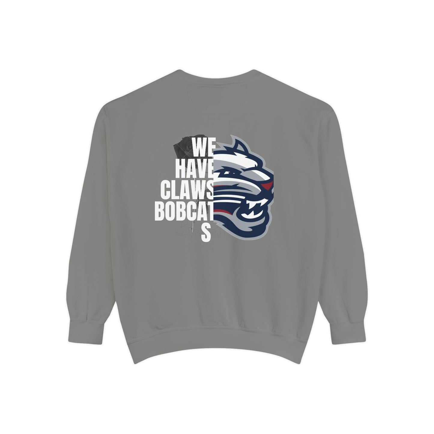 Bobcat Logo Sweatshirt — Retro Distressed Crewneck