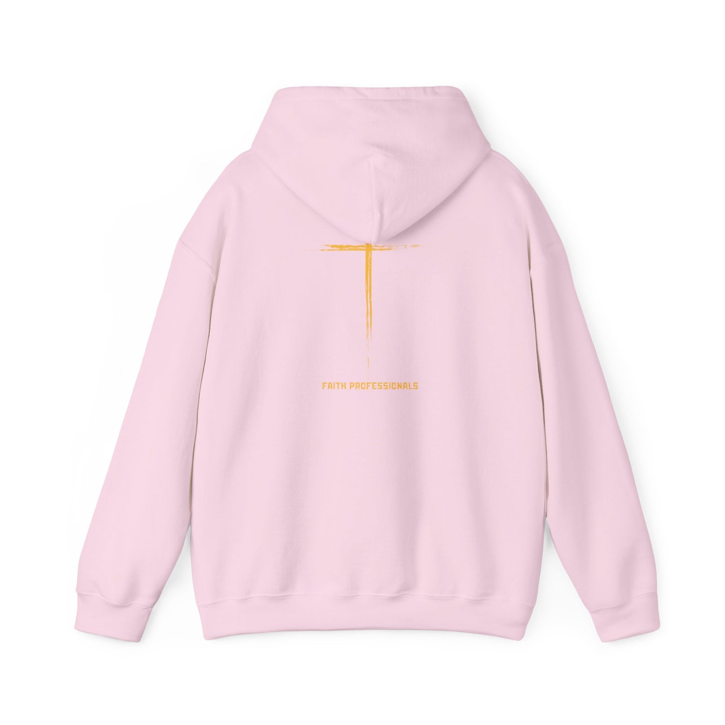 Hoodie — 'Without work is Dead' Gold Baroque Graphic Hooded Sweatshirt