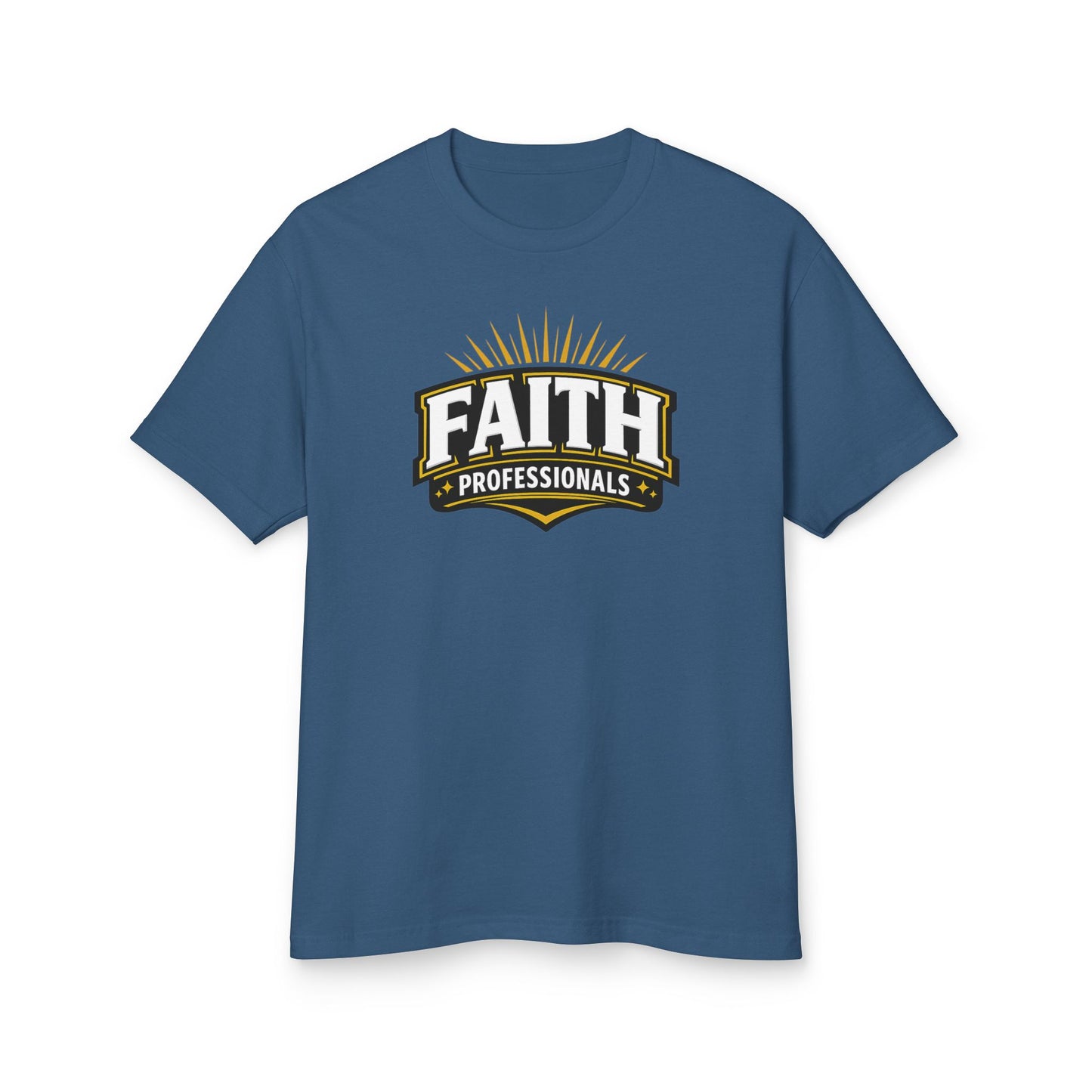 Faith Professionals T-Shirt — Vintage Crest Christian Tee