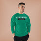 Crewneck Sweatshirt — "Certified by Experience" Minimal Graphic