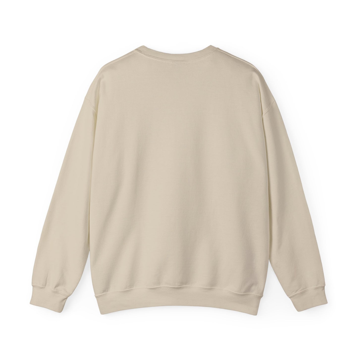 Crewneck Sweatshirt — "Held By Grace" Minimal Line Art Hands Design