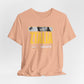 Mushroom Illustration Tee — "Fun Fresh Play Love" Botanical Graphic T-Shirt
