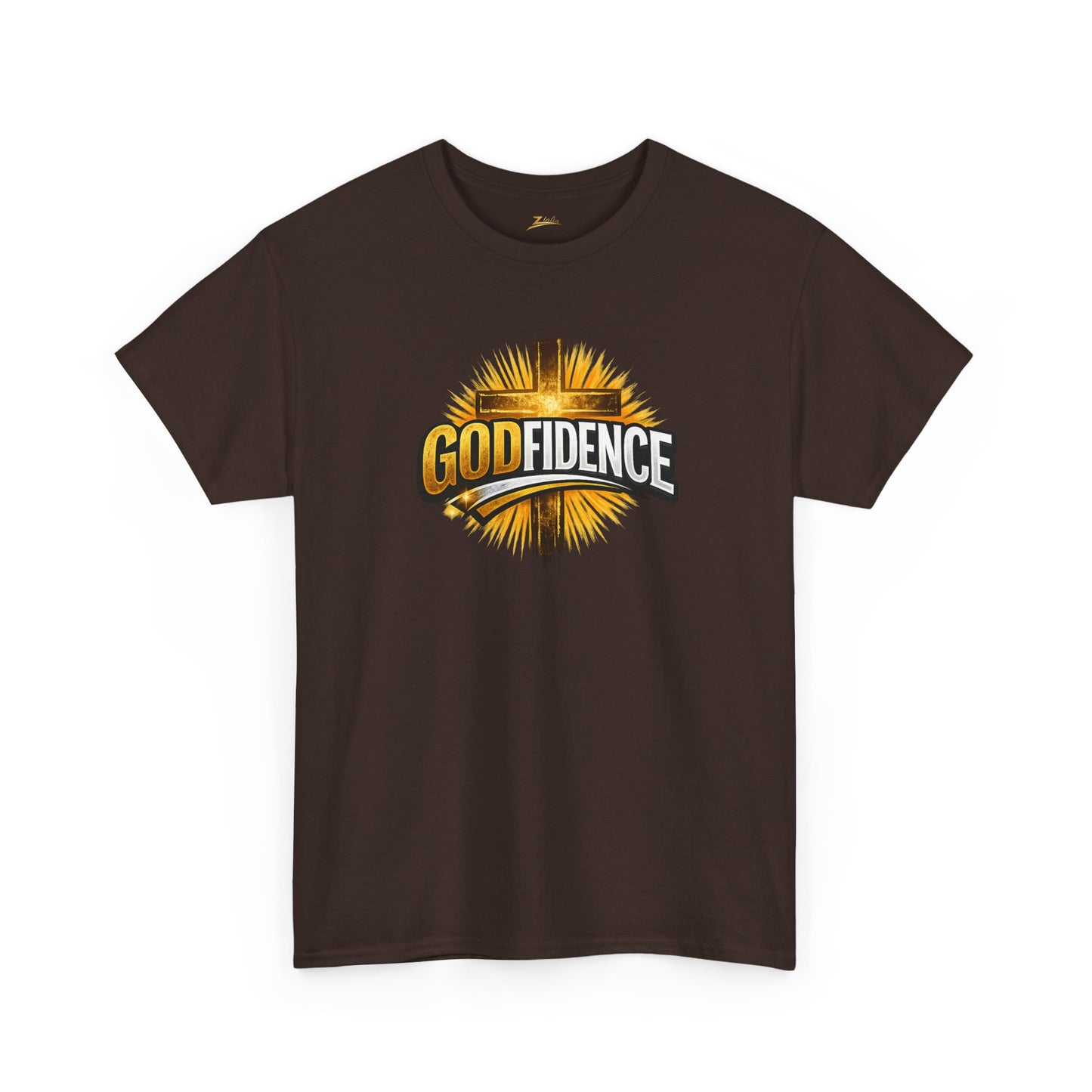 Godfidence Cross T‑Shirt — Christian Faith Graphic Tee