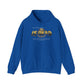 Hoodie — 'Without work is Dead' Gold Baroque Graphic Hooded Sweatshirt