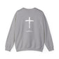 Crewneck Sweatshirt — "Skilled, Called, Empowered" Colorful Watercolor Design