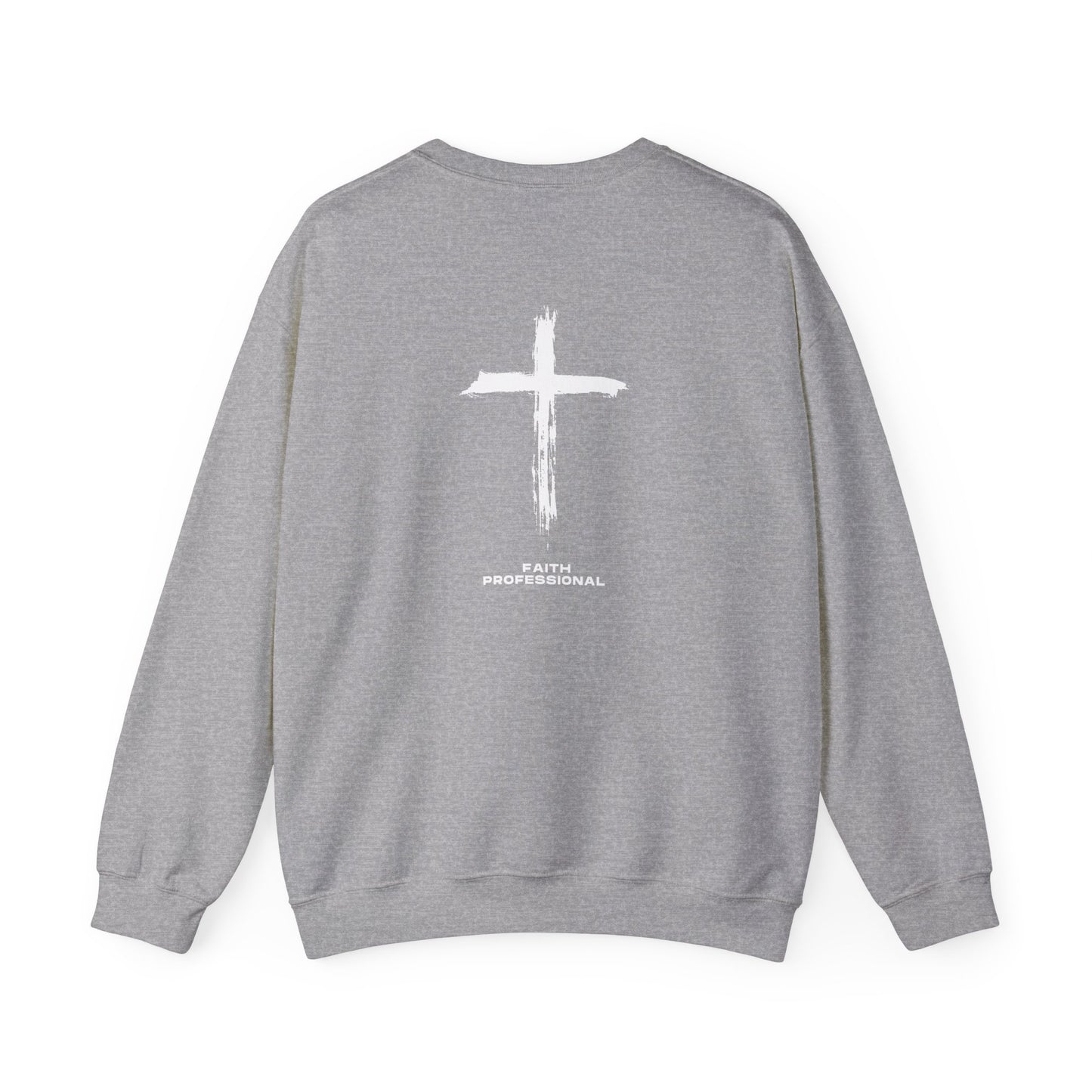 Crewneck Sweatshirt — "Skilled, Called, Empowered" Colorful Watercolor Design