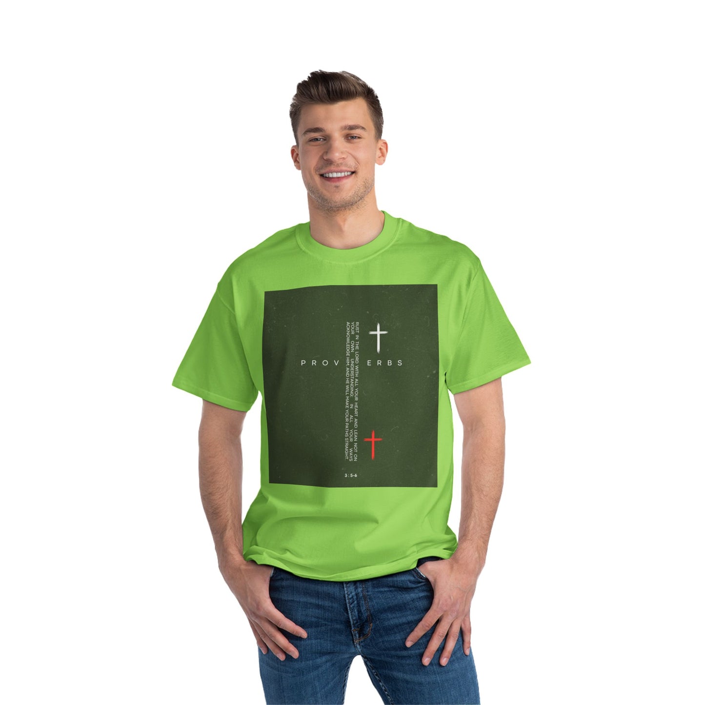 The cross Beefy-T®  Short-Sleeve T-Shirt