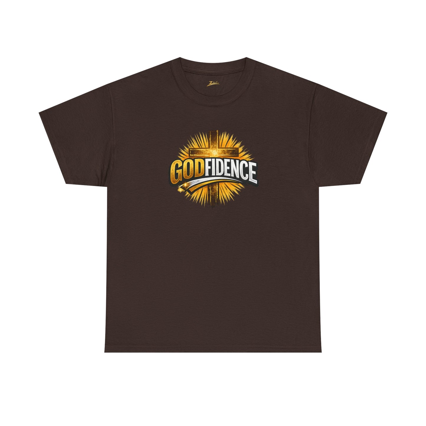Godfidence Cross T‑Shirt — Christian Faith Graphic Tee