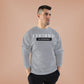 Crewneck Sweatshirt — "Certified by Experience" Minimal Graphic