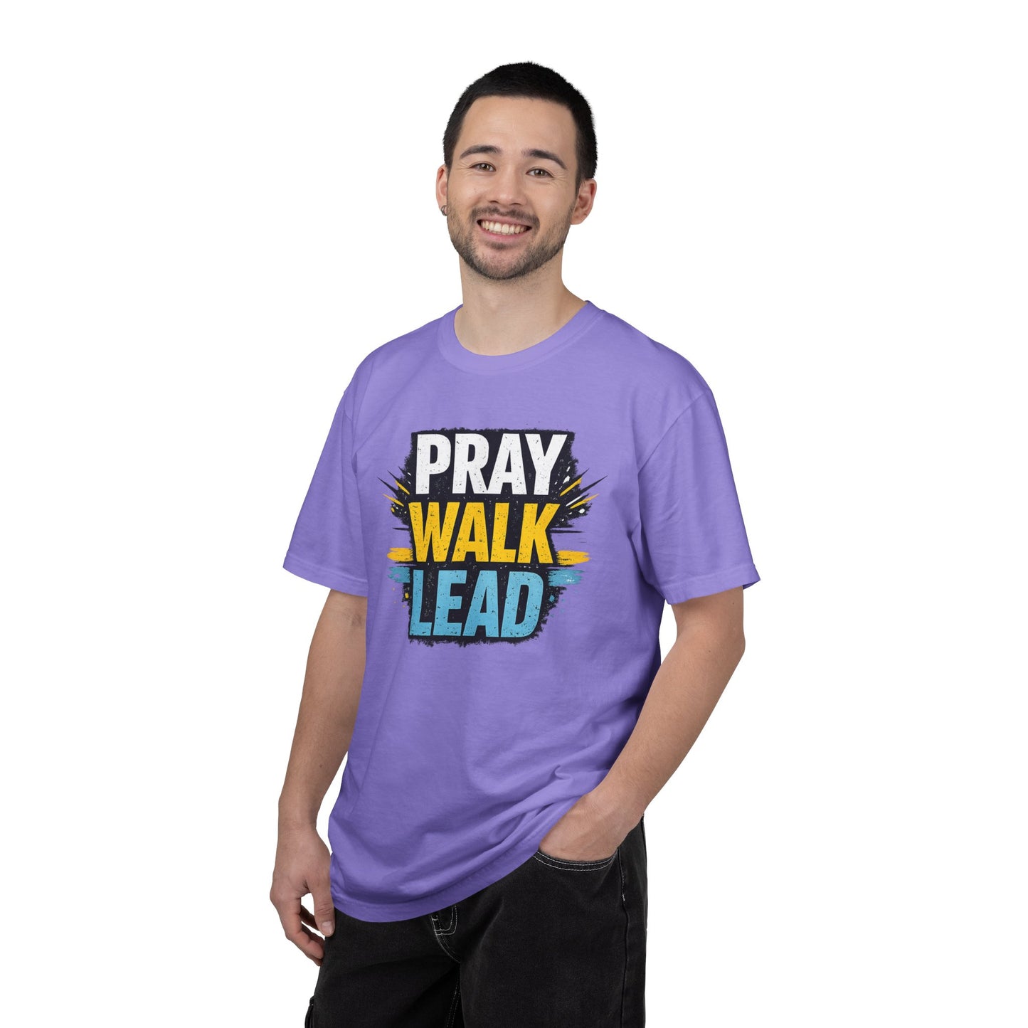 Pray Walk Lead T-Shirt — Inspirational Christian Faith Tee