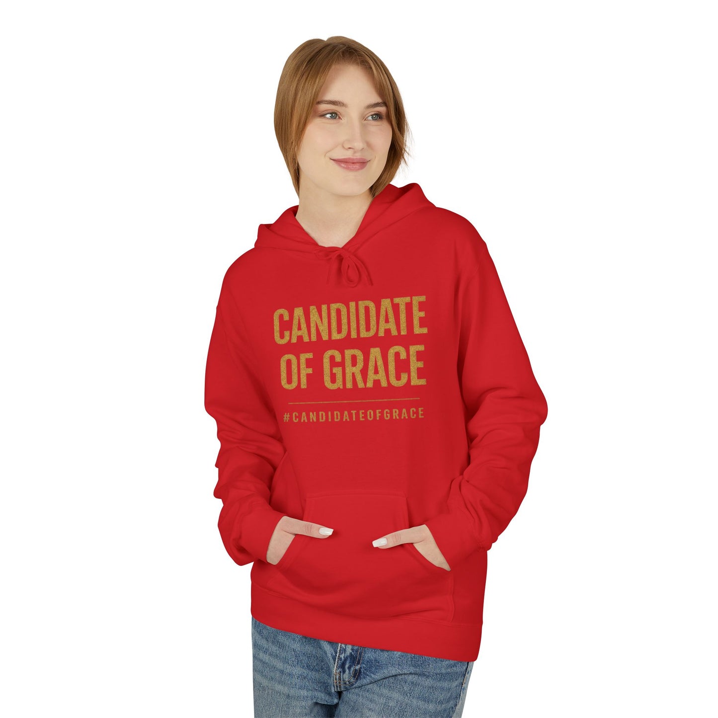 Of Grace Hoodie — Inspirational Faith Graphic Pullover