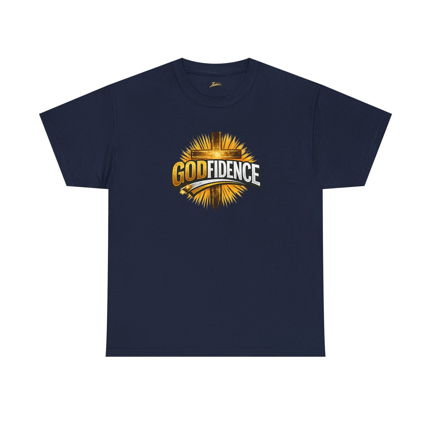 Godfidence Cross T‑Shirt — Christian Faith Graphic Tee
