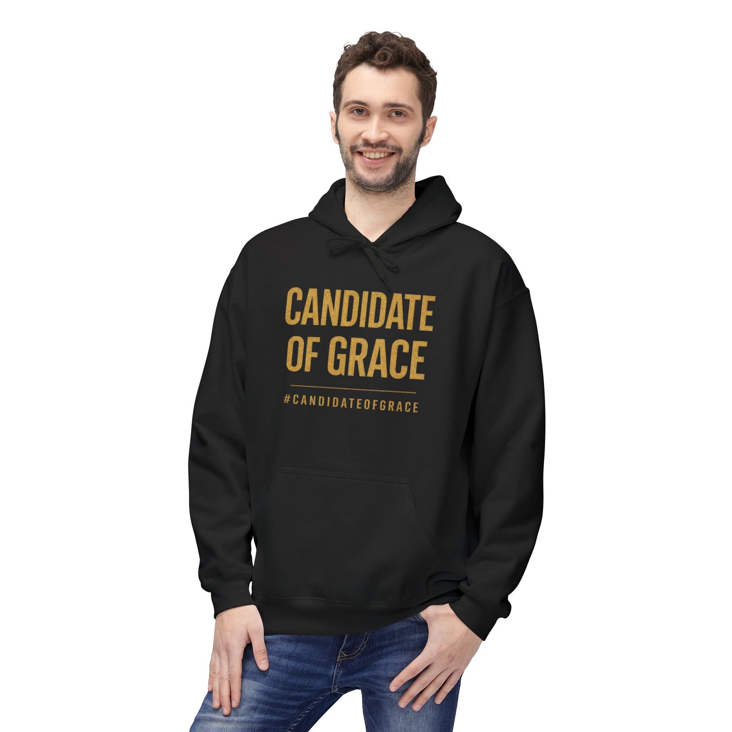 Of Grace Hoodie — Inspirational Faith Graphic Pullover