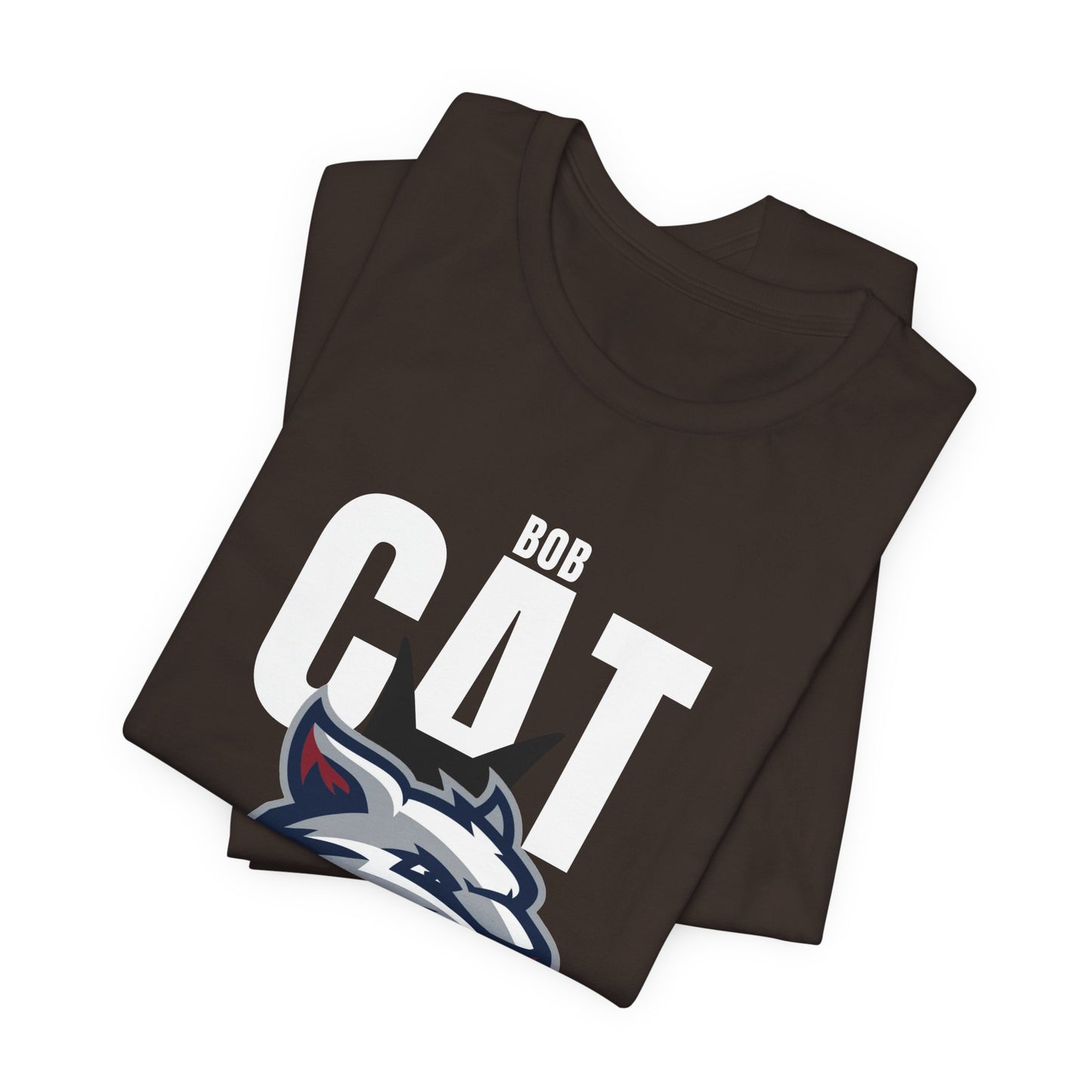 Bobcats Head Graphic Tee — Athletic Mascot T‑Shirt