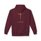 Lead to Make a Difference Hoodie — Inspirational Christian Cross Sweatshirt