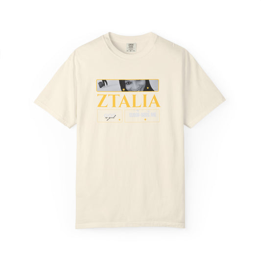 Ztalia Brand T-Shirt — Minimal Photo Logo Tee