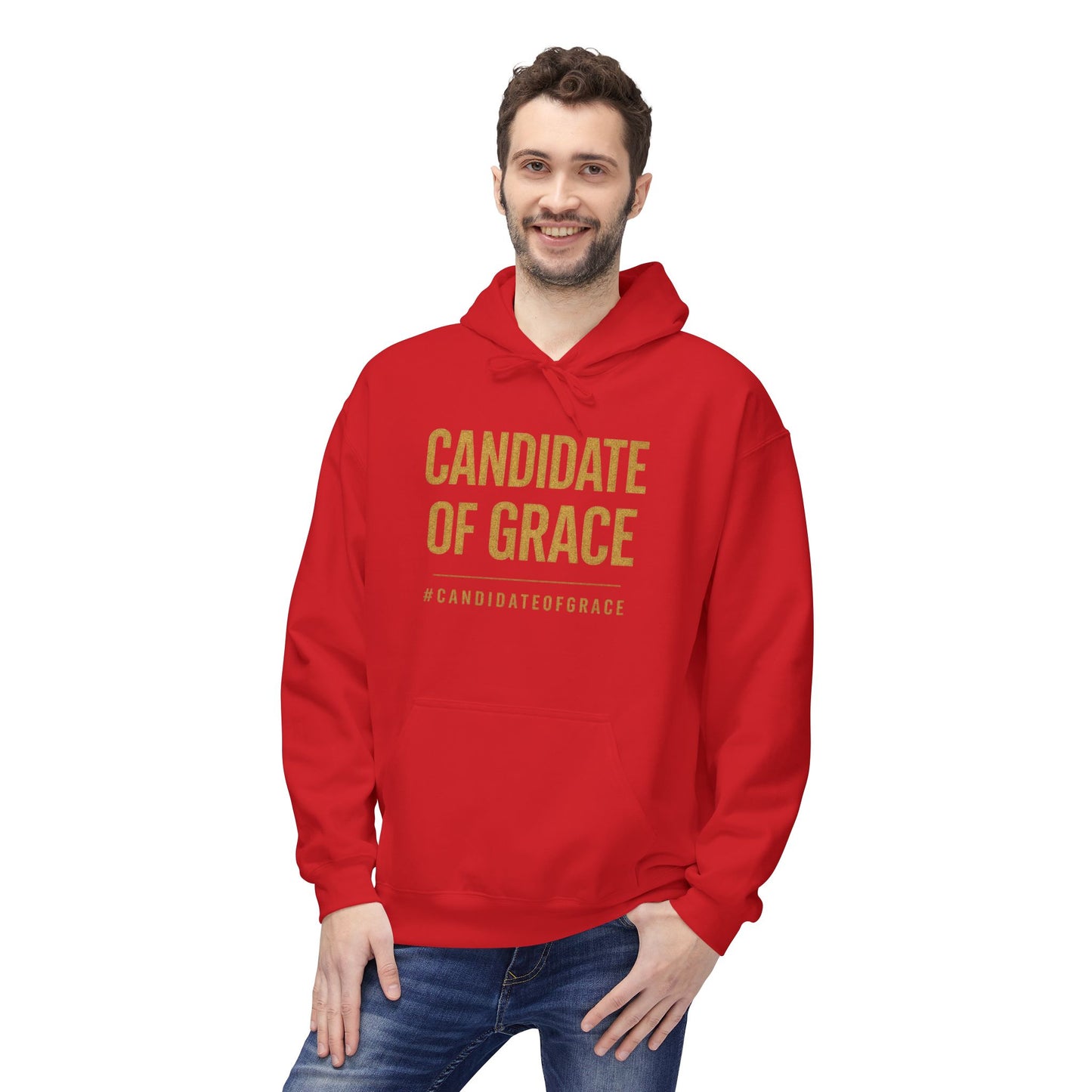 Of Grace Hoodie — Inspirational Faith Graphic Pullover