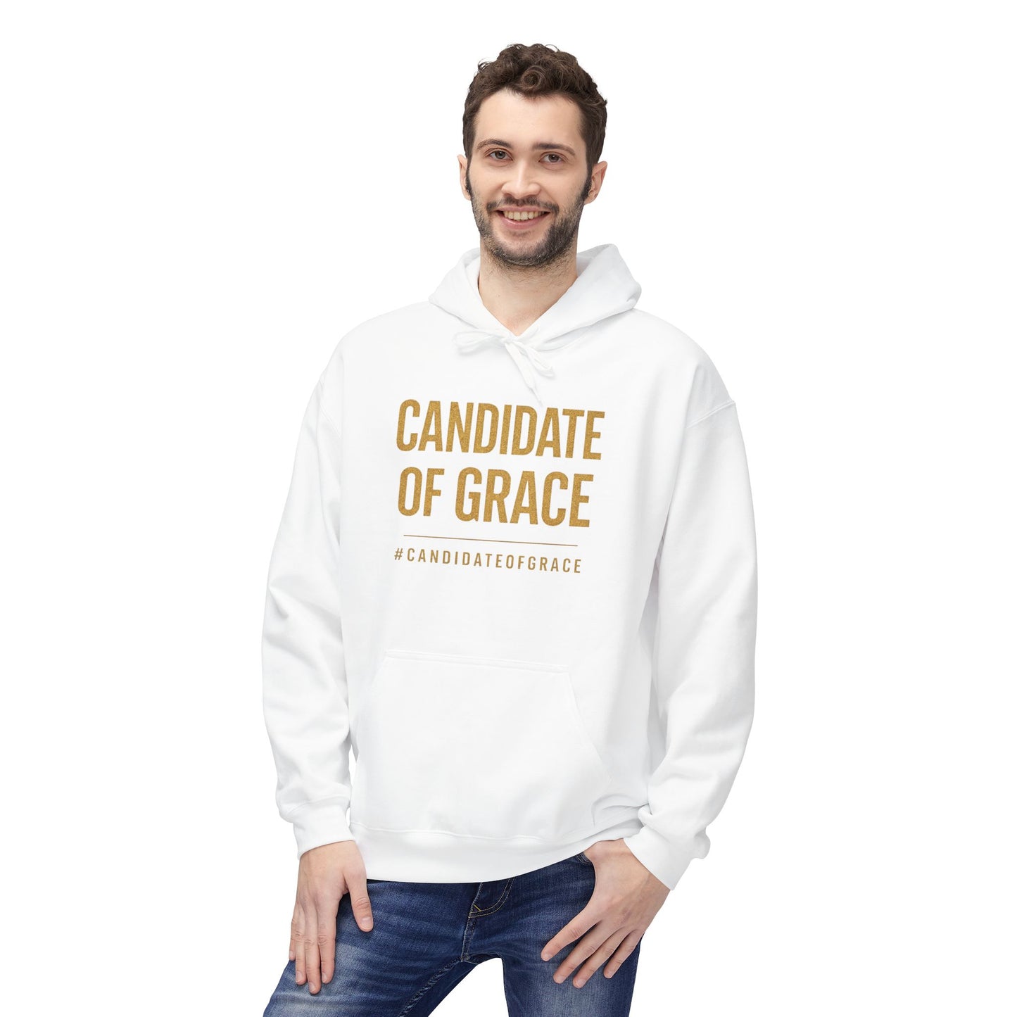 Of Grace Hoodie — Inspirational Faith Graphic Pullover