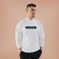 Crewneck Sweatshirt — "Certified by Experience" Minimal Graphic
