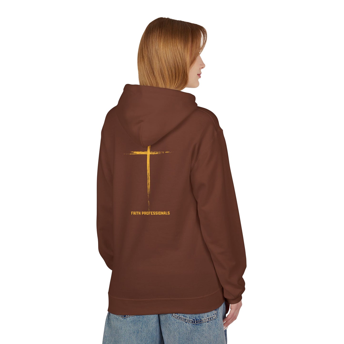 Lead to Make a Difference Hoodie — Inspirational Christian Cross Sweatshirt