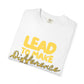 Lead to Make a Difference T-Shirt — Inspirational Christian Cross Tee