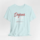 Degrees Script T‑Shirt — Minimal Retro Graphic Tee