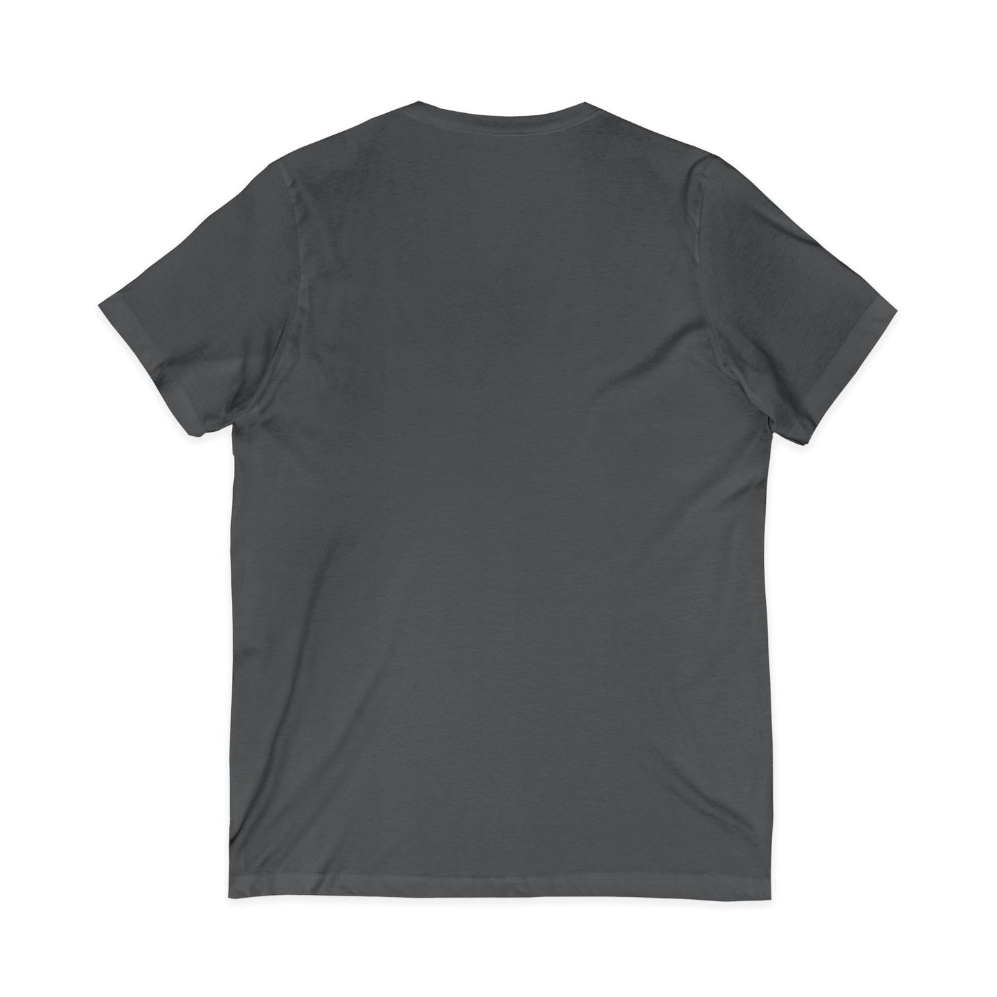 V-Neck Tee — 'Faith without Work is Dead' Vintage Sun Graphic