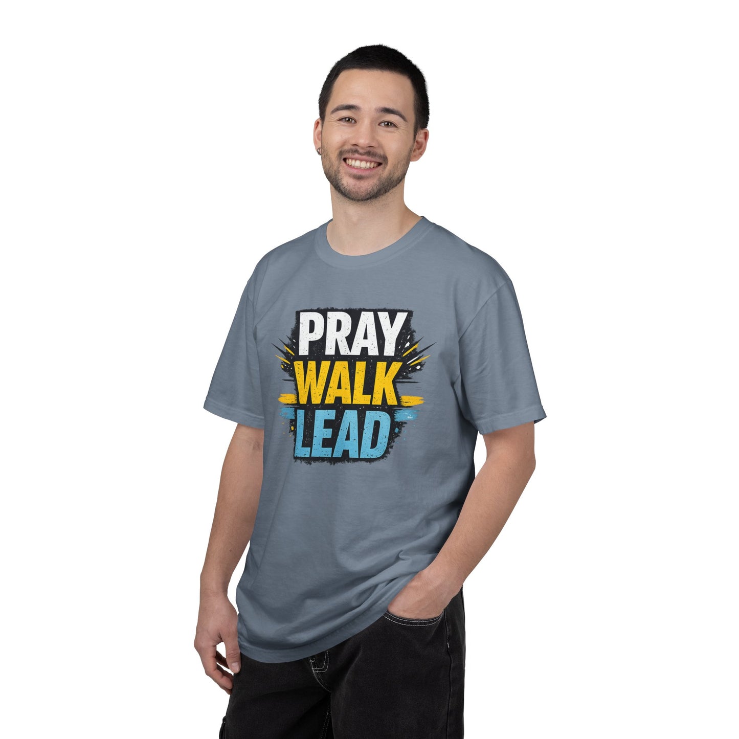 Pray Walk Lead T-Shirt — Inspirational Christian Faith Tee