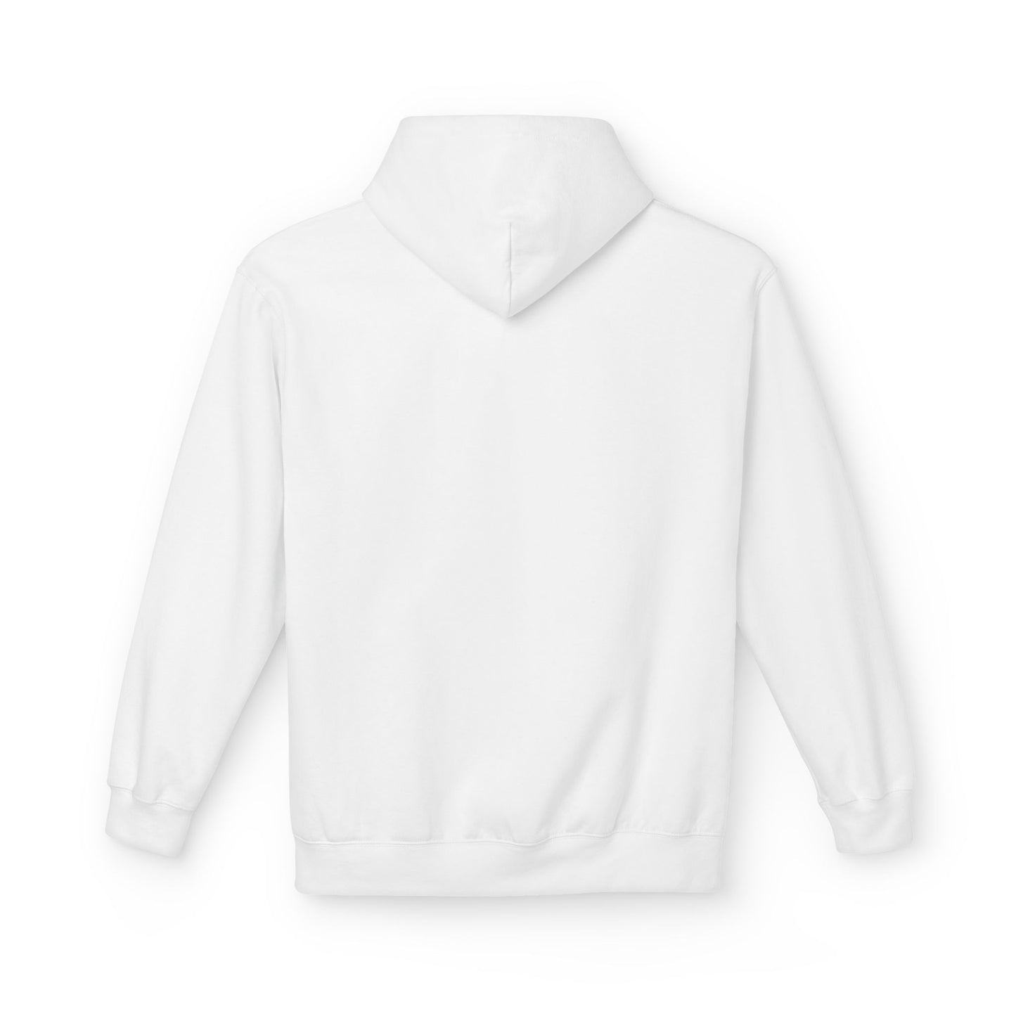 Retro Script "West Coast" White Hoodie — Vintage Stripe Graphic Pullover