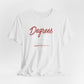 Degrees Script T‑Shirt — Minimal Retro Graphic Tee