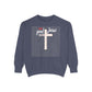 Grace Cross Sweatshirt — "Candidate of Grace" Christian Pullover
