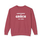Candidate of Grace Sweatshirt — Cloud Sky Crewneck (Est. 2026)