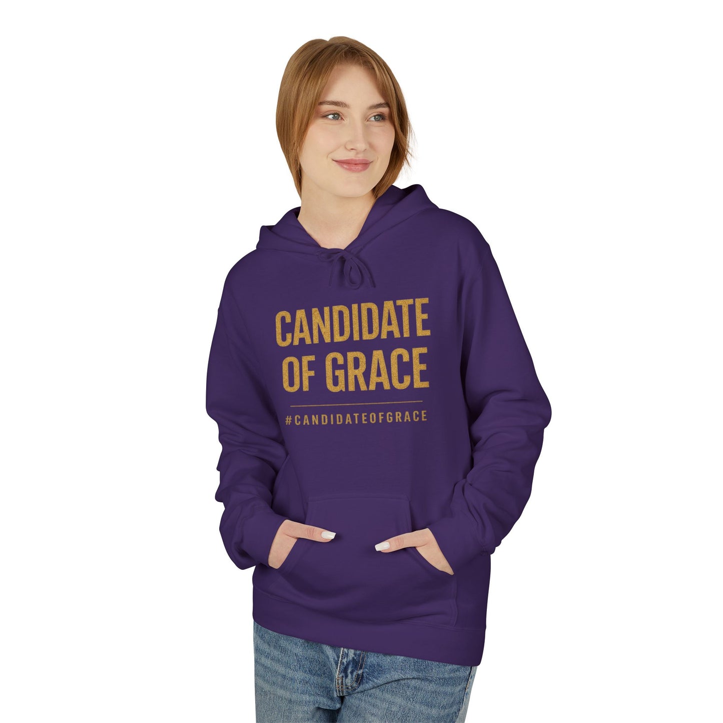 Of Grace Hoodie — Inspirational Faith Graphic Pullover