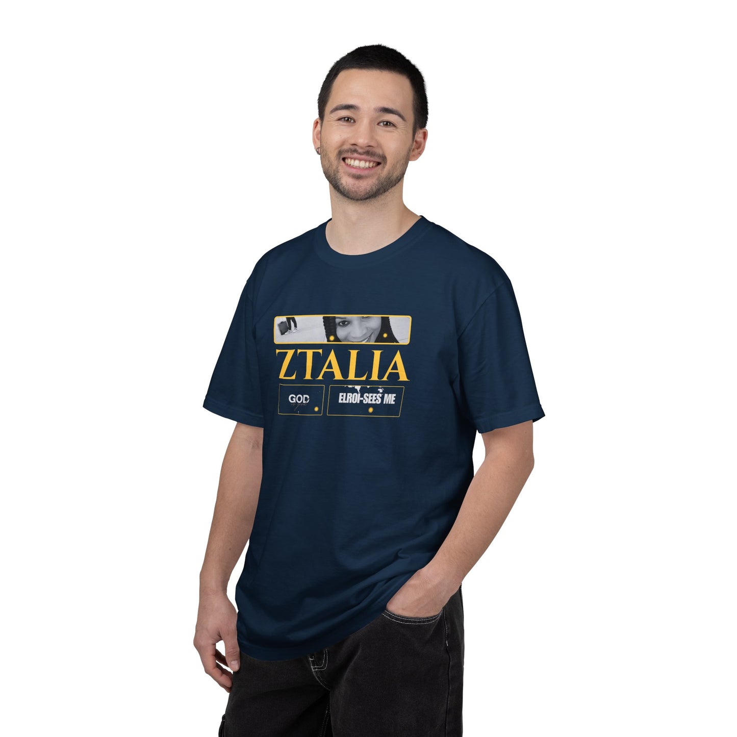 Ztalia Brand T-Shirt — Minimal Photo Logo Tee