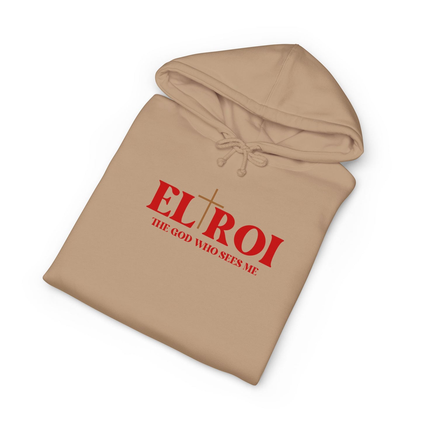 El Roi Hoodie — 'The God Who Sees Me' Christian Faith Pullover