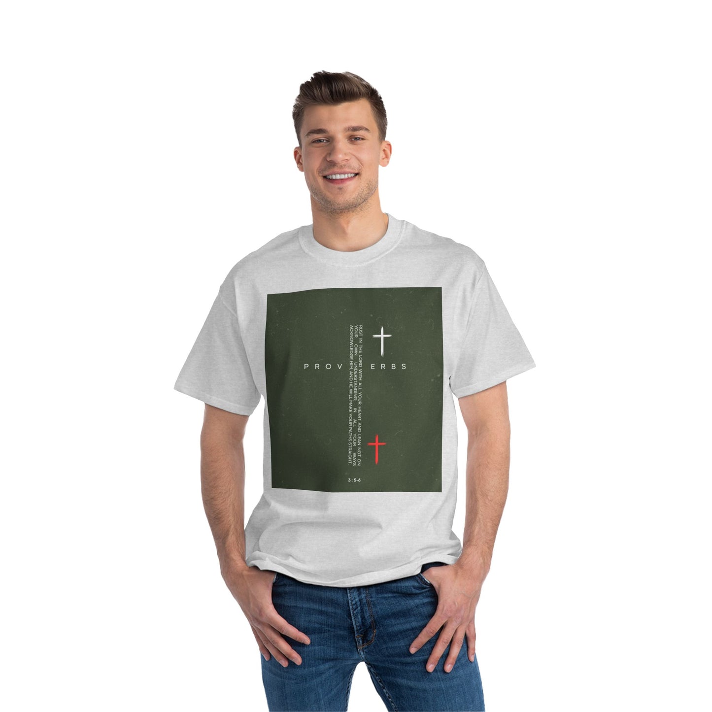 The cross Beefy-T®  Short-Sleeve T-Shirt