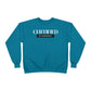 Crewneck Sweatshirt — "Certified by Experience" Minimal Graphic