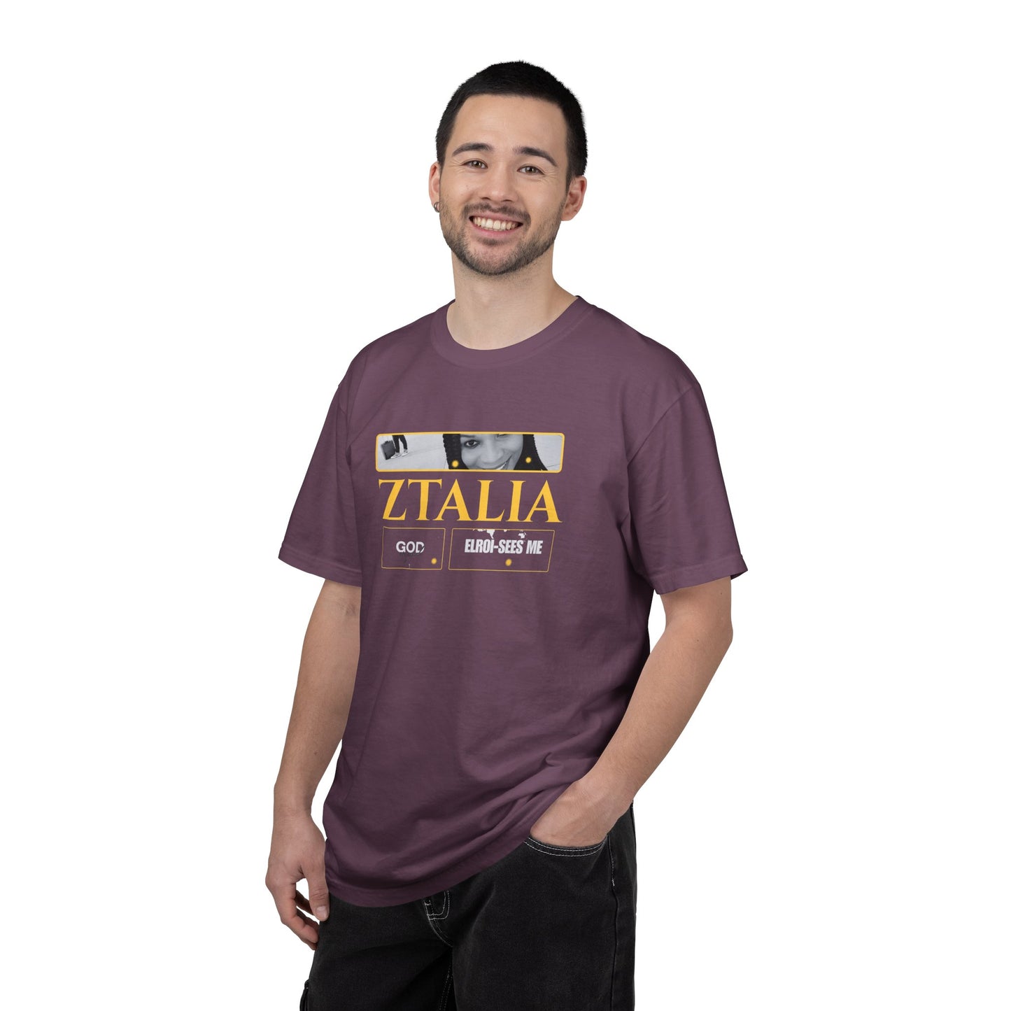 Ztalia Brand T-Shirt — Minimal Photo Logo Tee
