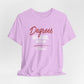 Degrees Script T‑Shirt — Minimal Retro Graphic Tee
